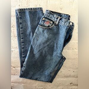 Vintage 90s Polo Ralph Lauren Flag Jeans Youth 14 (Fits Women’s 0–2) Straight